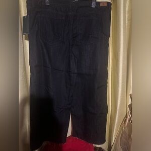 Lauren Ralph Lauren denim crop pants new with tags women size 16
